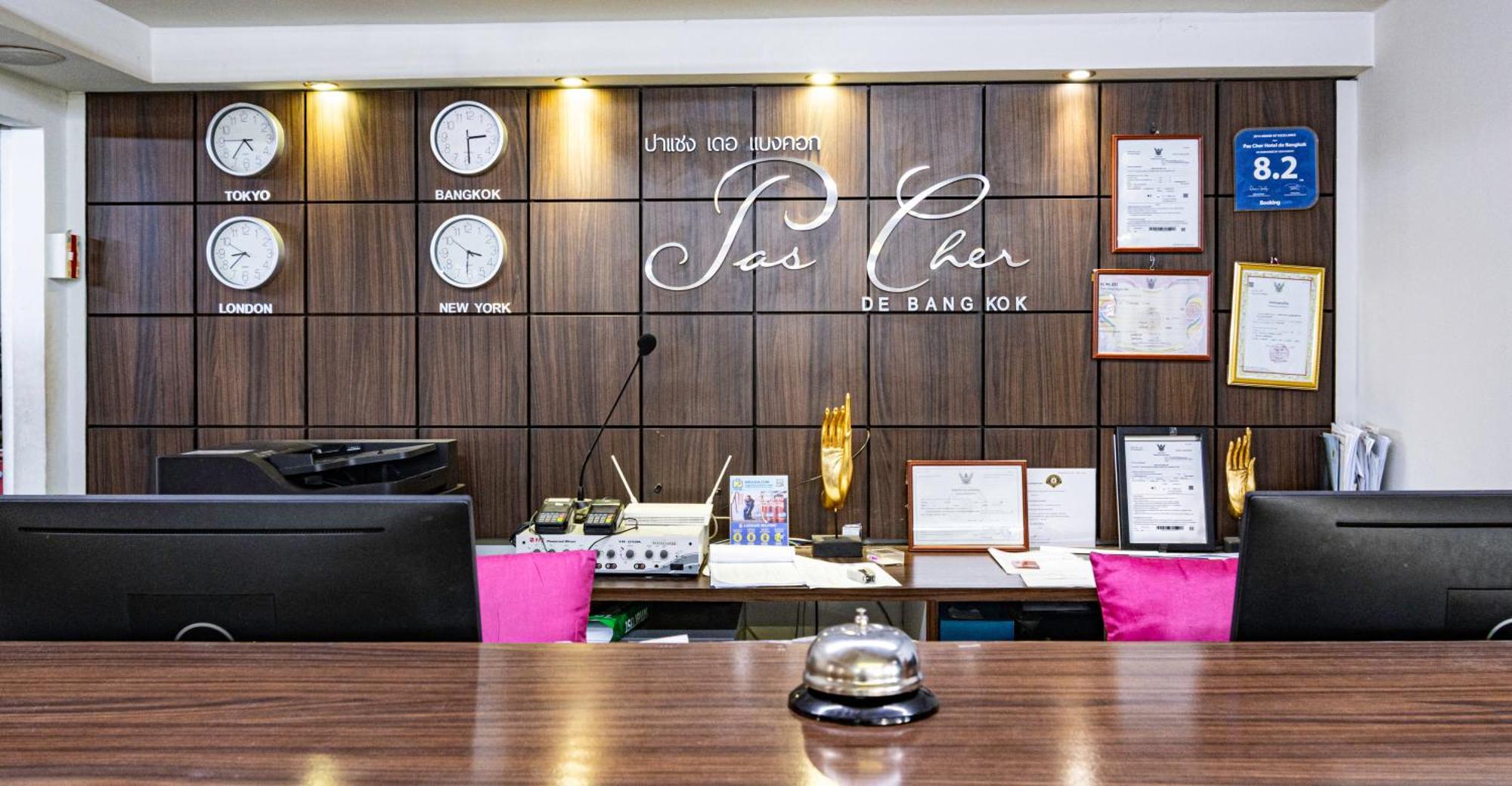 Pas Cher Hotel De Bangkok Kültér fotó